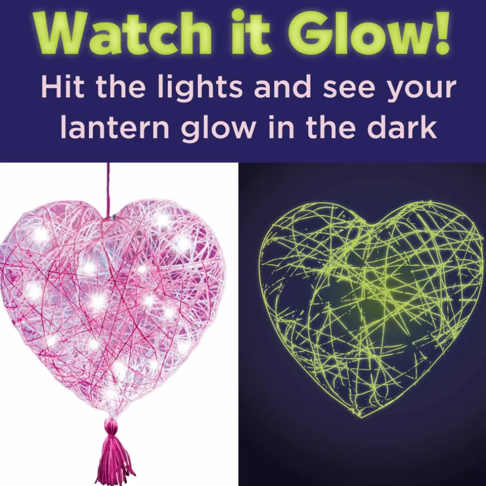 Creativity for Kids® String Art Heart Light