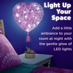 Creativity for Kids® String Art Heart Light