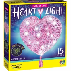 Creativity for Kids® String Art Heart Light