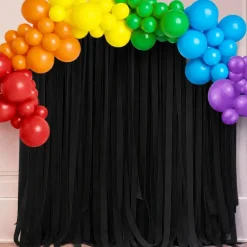 Crepe Paper Streamers, 1-3/4" x 81 ft, Assorted Colors – Party Decorations, Classroom & Craft Supplies