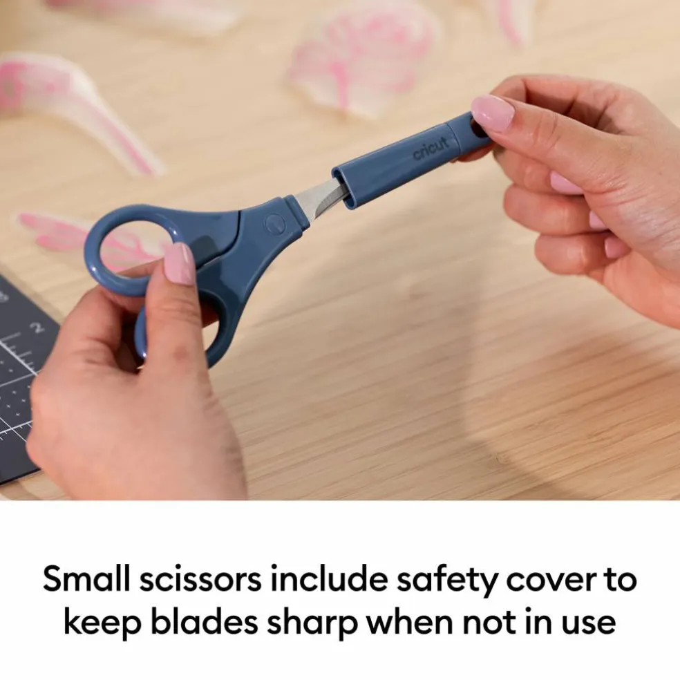 Cricut® Blue 2-Pair Scissors Set