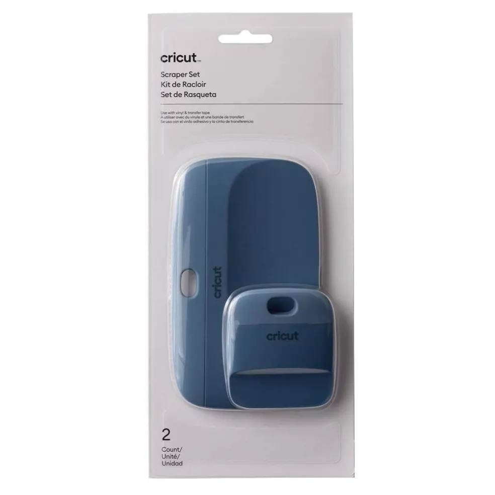 Cricut® Blue 2-Piece Scraper Tool Set