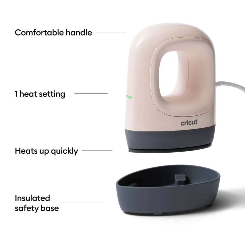Cricut EasyPress Mini™ LT in Blush Pink