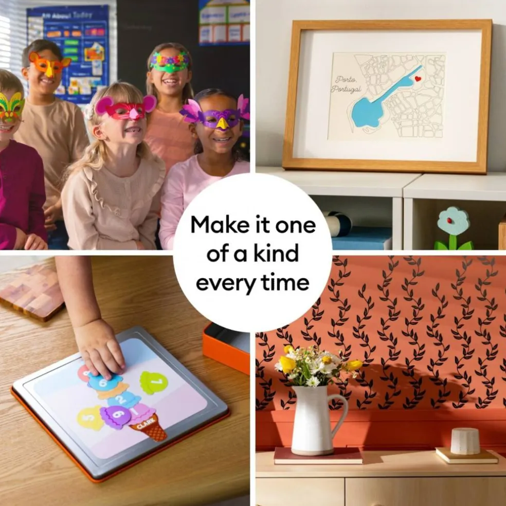 Cricut Explore 5 Rainbow Vinyl & Iron-On Bundle