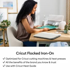 Cricut® Flocked Iron-On Heat Transfer Vinyl