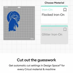 Cricut® Flocked Iron-On Heat Transfer Vinyl