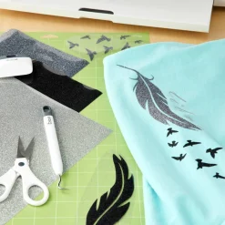 Cricut® Glitter Iron On™ Tuxedo Sampler