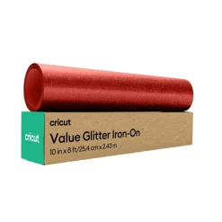Cricut Glitter Value Iron-On for Sparkle, 10 in x 8 ft