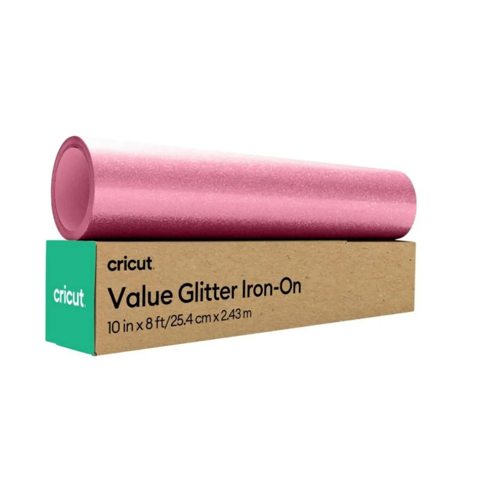 Cricut Glitter Value Iron-On for Sparkle, 10 in x 8 ft