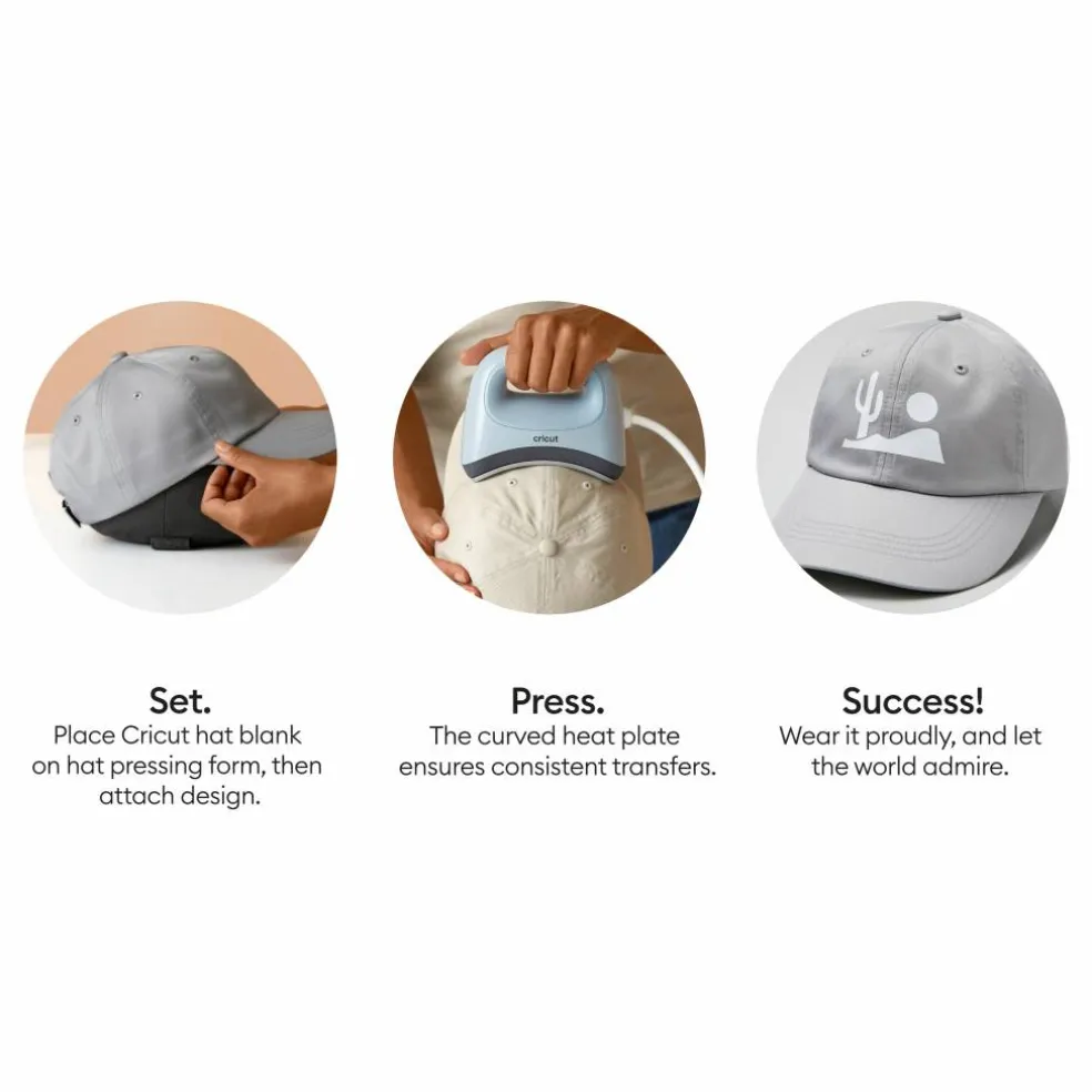 Cricut® Gray Ball Cap Blank, 12ct.