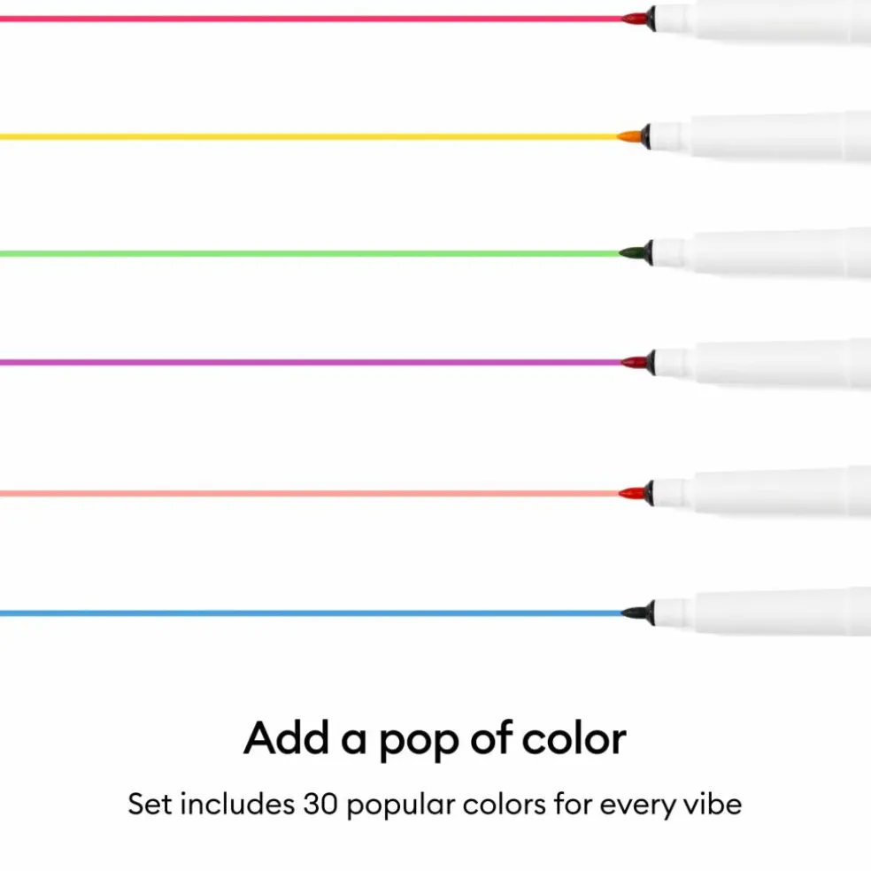 Cricut® Infusible Ink™ 1mm Ultimate Sampler Sublimation Markers, 30ct. with Adapter