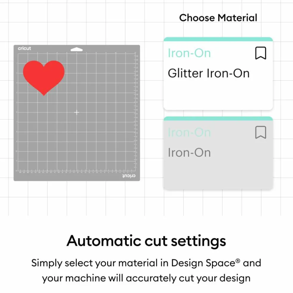 Cricut® Iron-On Glitter