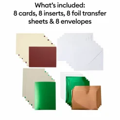 Cricut Joy™ A2 Foil Transfer Insert Cards, Cameron Sampler