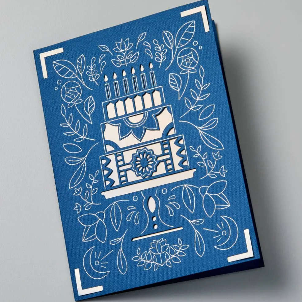 Cricut Joy™ A6 Foil Transfer Insert Cards, Celebration Sampler