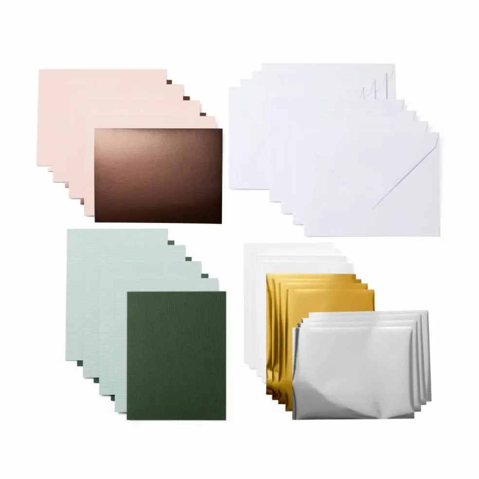 Cricut Joy™ A6 Foil Transfer Insert Cards, Forest Grove Sampler