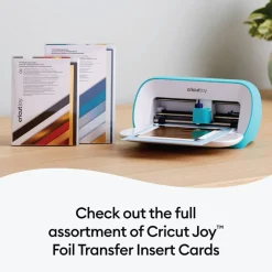 Cricut Joy Foil Transfer Insert Cards Royal Flush Sampler A2 | 8 Count