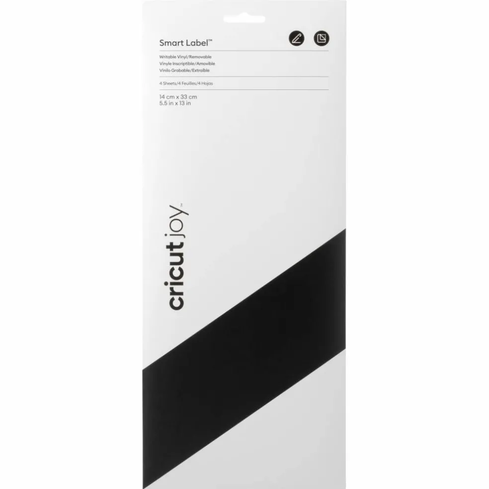 Cricut Joy™ Smart Label™ Removable Writable Vinyl, Black
