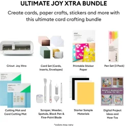 Cricut Joy Xtra Card and Sticker Making Bundle Set