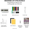 Cricut Joy Xtra Machine with Smart Vinyl Sampler Packs, Transfer Tape and Tool Set Bundle
