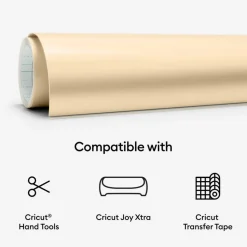 Cricut Joy Xtra™ Permanent Smart Vinyl™ Matte Metallic, 3ft.