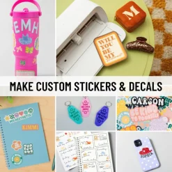 Cricut Joy Xtra Sticker and Vinyl Starter Bundle Set