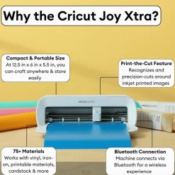 Cricut Joy Xtra Sticker and Vinyl Starter Bundle Set