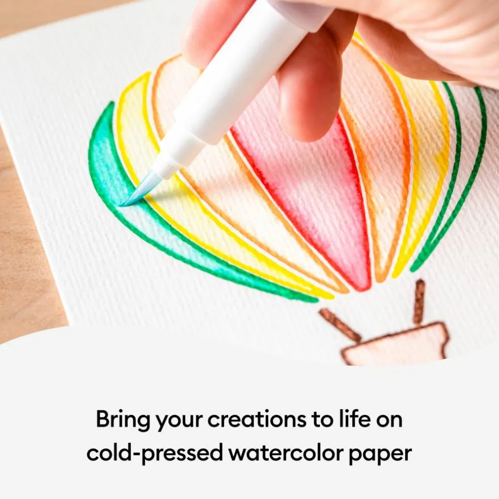 Cricut Joy™ 4.25" x 5.5" Watercolor Cards & Envelopes