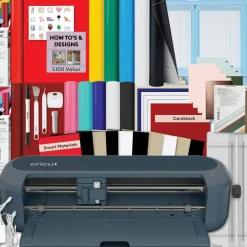 Cricut Maker 5 Card Making, Vinyl & Iron-On Starter Bundle