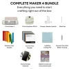 Cricut Maker 4 EasyPress SE and Craft Materials Bundle