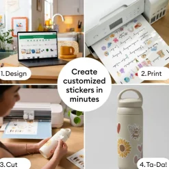 Cricut Maker 4 Sticker Making Bundle for Beginners