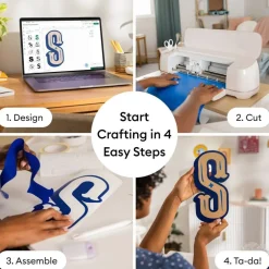 Cricut Maker 4 Vinyl and Iron-On DIY Project Bundle