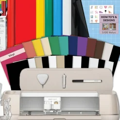 Cricut Maker 4 Vinyl and Iron-On DIY Project Bundle