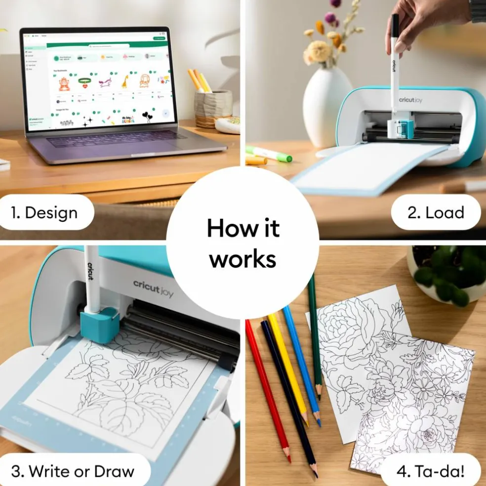 Cricut® 0.4mm Black Fine Point Pens, 2ct. + Adapter