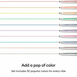 Cricut® 1.0mm Ultimate Sampler Gel Pen Set + Adapter