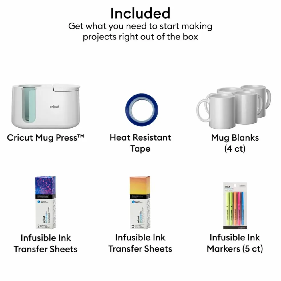 Cricut Mug Press™ + Mug-Making Kit
