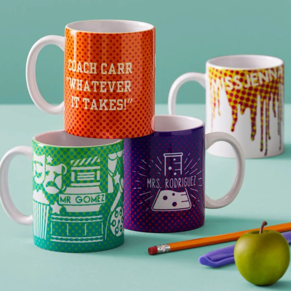 Cricut Mug Press Starter Bundle with 4 Blank Mugs Kit