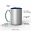 Cricut® 15oz. Ocean Beveled Ceramic Mug Blank