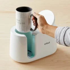 Cricut® 15oz. White & Gray Ceramic Mug Blank
