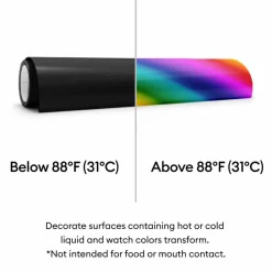 Cricut® Permanent Heat-Activated Color-Changing Vinyl