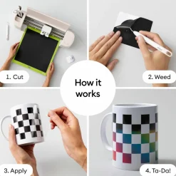 Cricut® Permanent Heat-Activated Color-Changing Vinyl