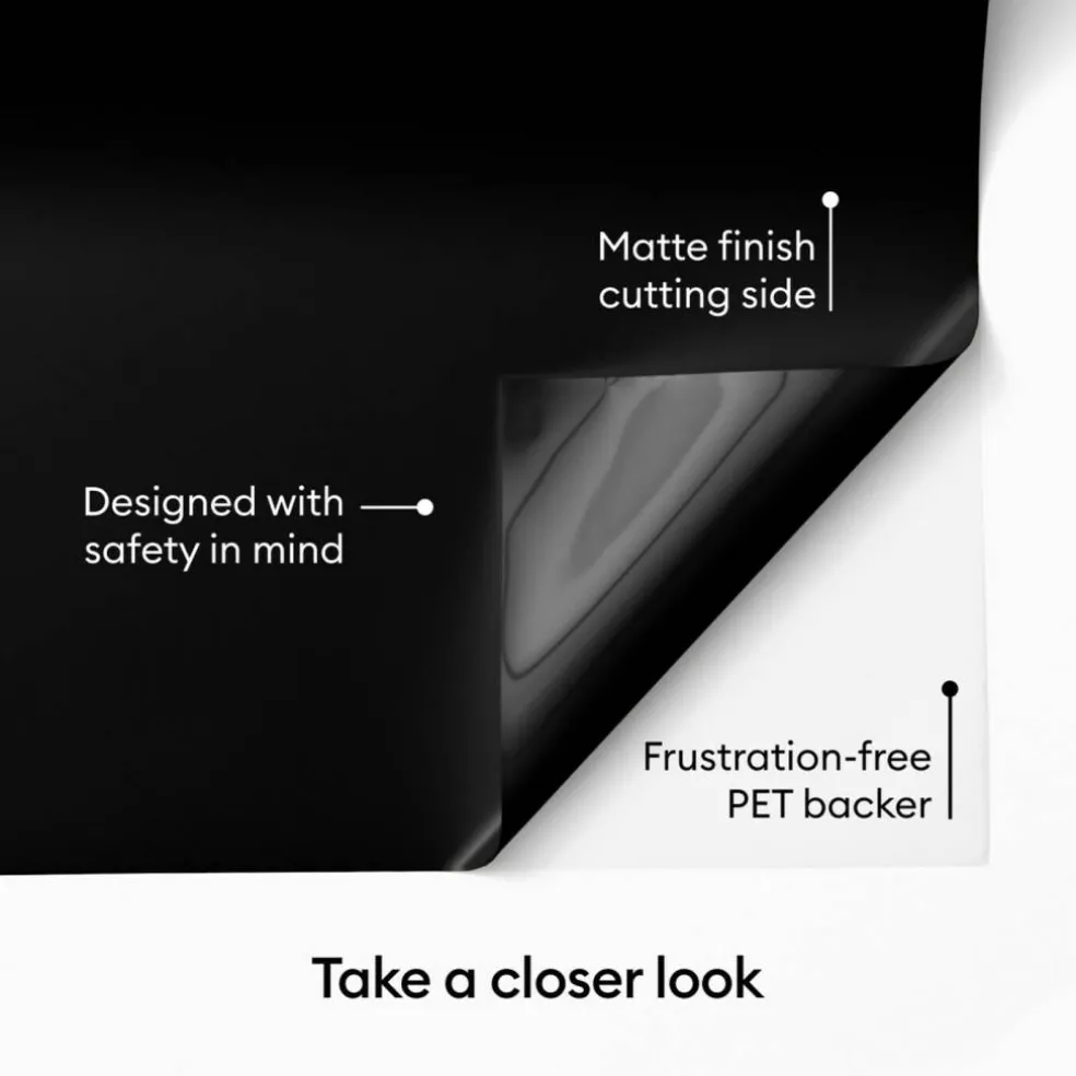 Cricut Permanent Matte Value Vinyl for Decals, 12 in x 35 ft