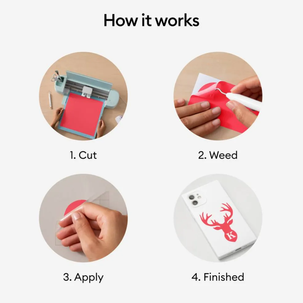 Cricut® Premium Vinyl™, Removable