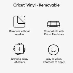 Cricut® Premium Vinyl™, Removable