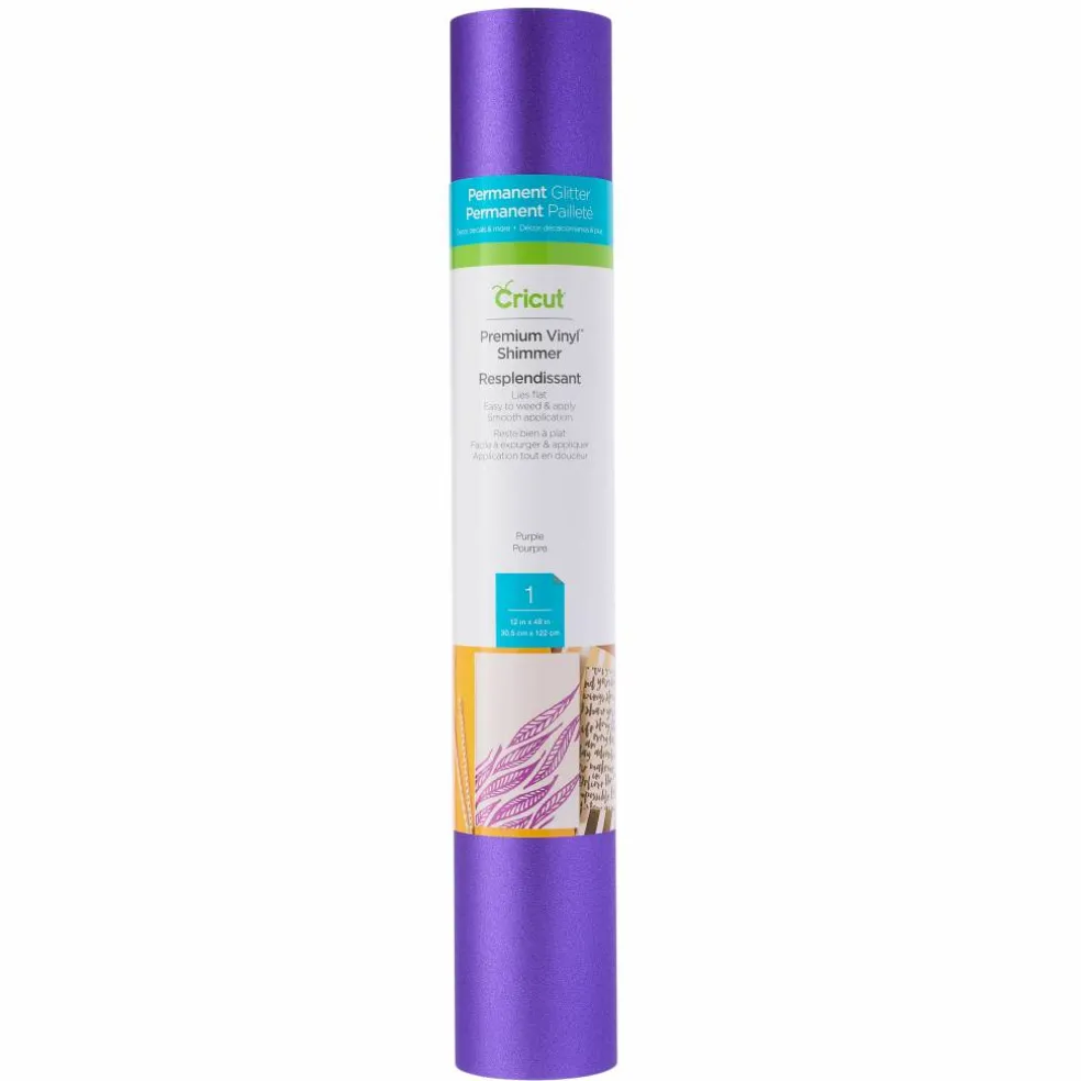 Cricut® Premium Vinyl™ Shimmer, 12" x 48"