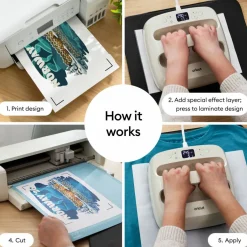 Cricut® Printable Iron-On Holographic Kit