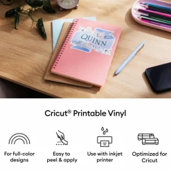 Cricut® Printable Vinyl Sheets