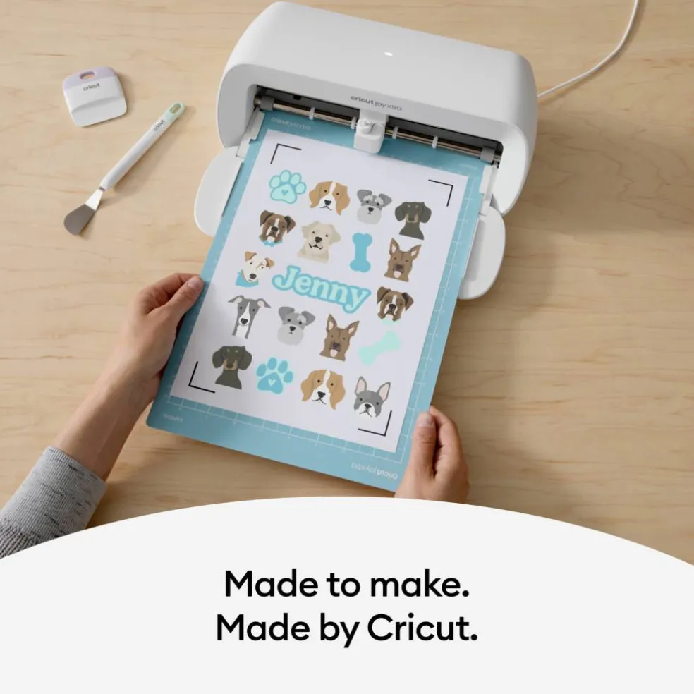 Cricut® Printable White US Letter Waterproof Holographic Sticker Set, 5ct.
