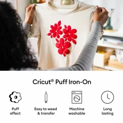 Cricut® Puff Iron-On Heat-Transfer Vinyl