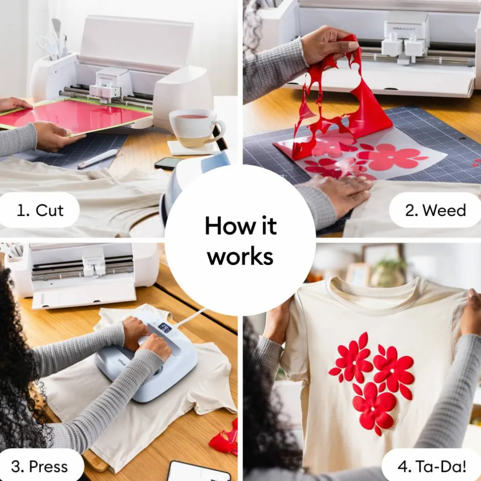 Cricut® Puff Iron-On Heat-Transfer Vinyl