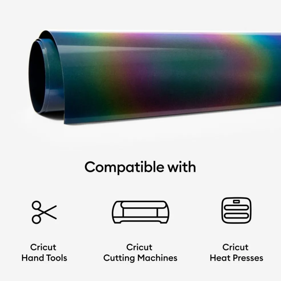 Cricut® Rainbow Reflective Iron-On